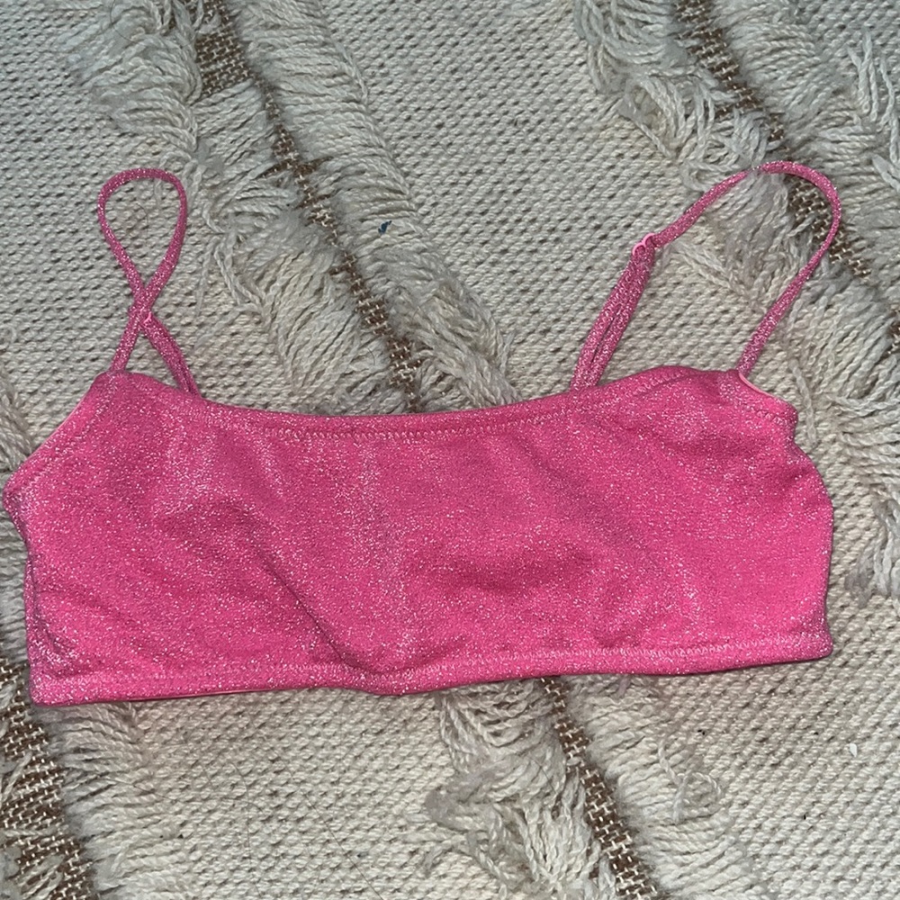 Triangl Mica Pitaya Sparkle Top